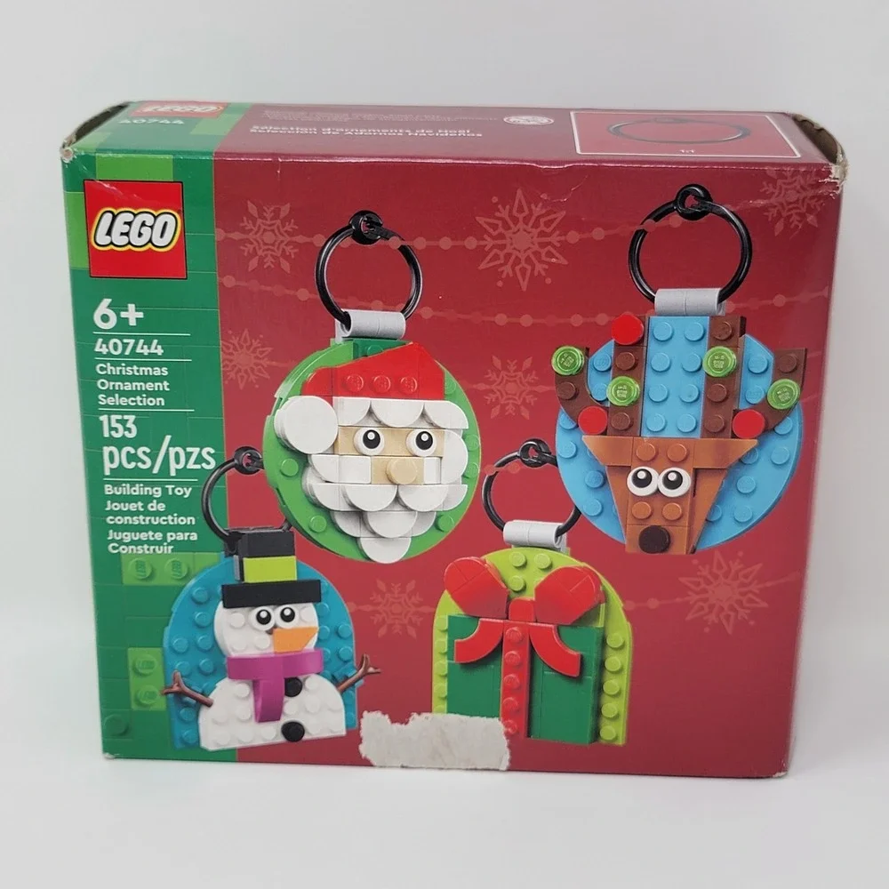 LEGO 40744 Christmas Ornament Selection 153pcs Building Toy - New Sealed
